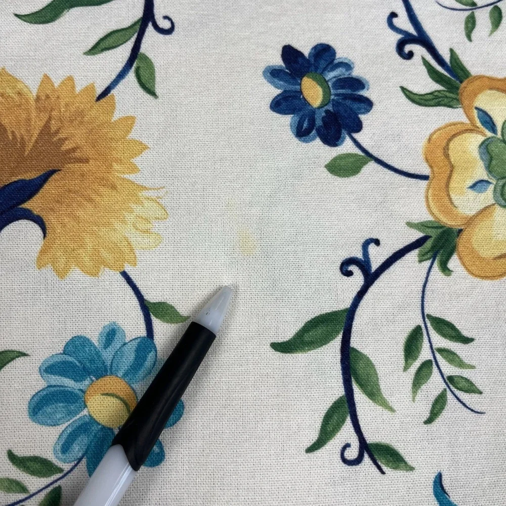 AERIN x Williams Sonoma Cordoba Tablecloth 68x105 Cotton Floral Lauder 2019